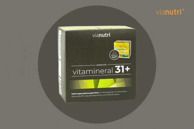 Einzelpack vitamineral 31 plus 30 Portionen Geschmack Maracuja jetzt online kaufen bei vianutri