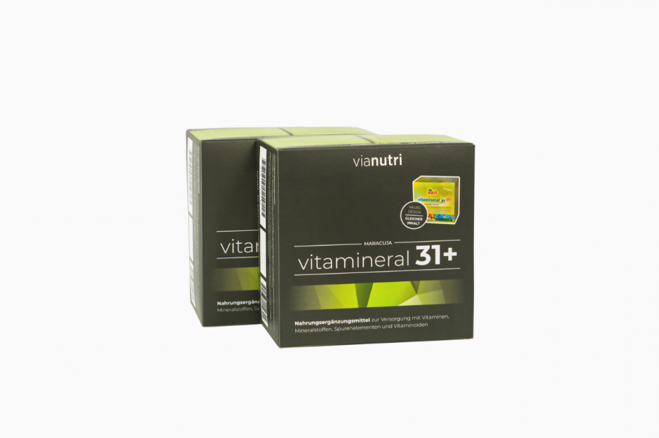 Doppelpack vitamineral 31 plus Geschmack Maracuja jetzt online kaufen bei vianutri