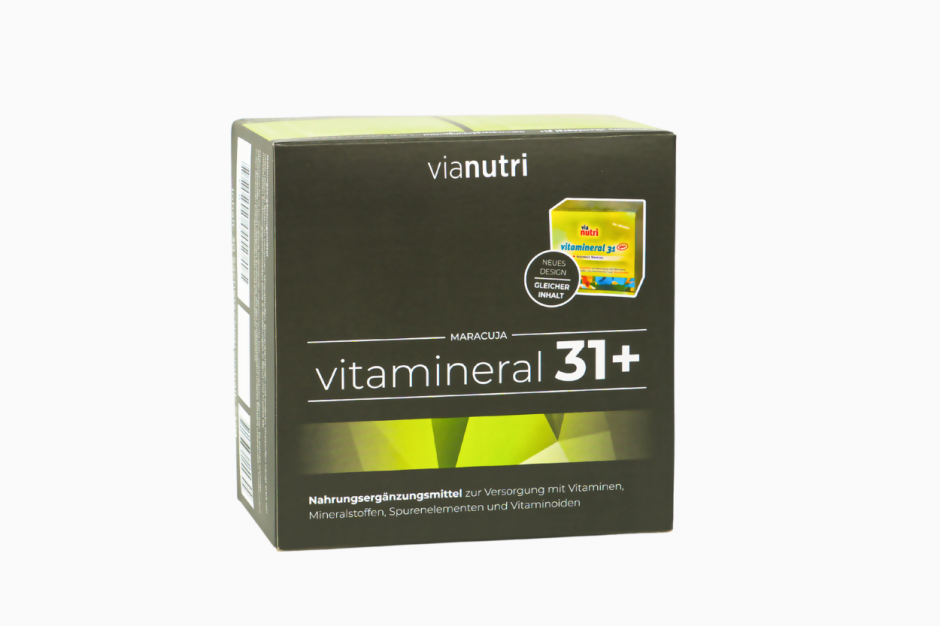 vianutri nutri vitamineral 31 plus maracuja einzelpack - 30 sachets für vitalität & gesundheit